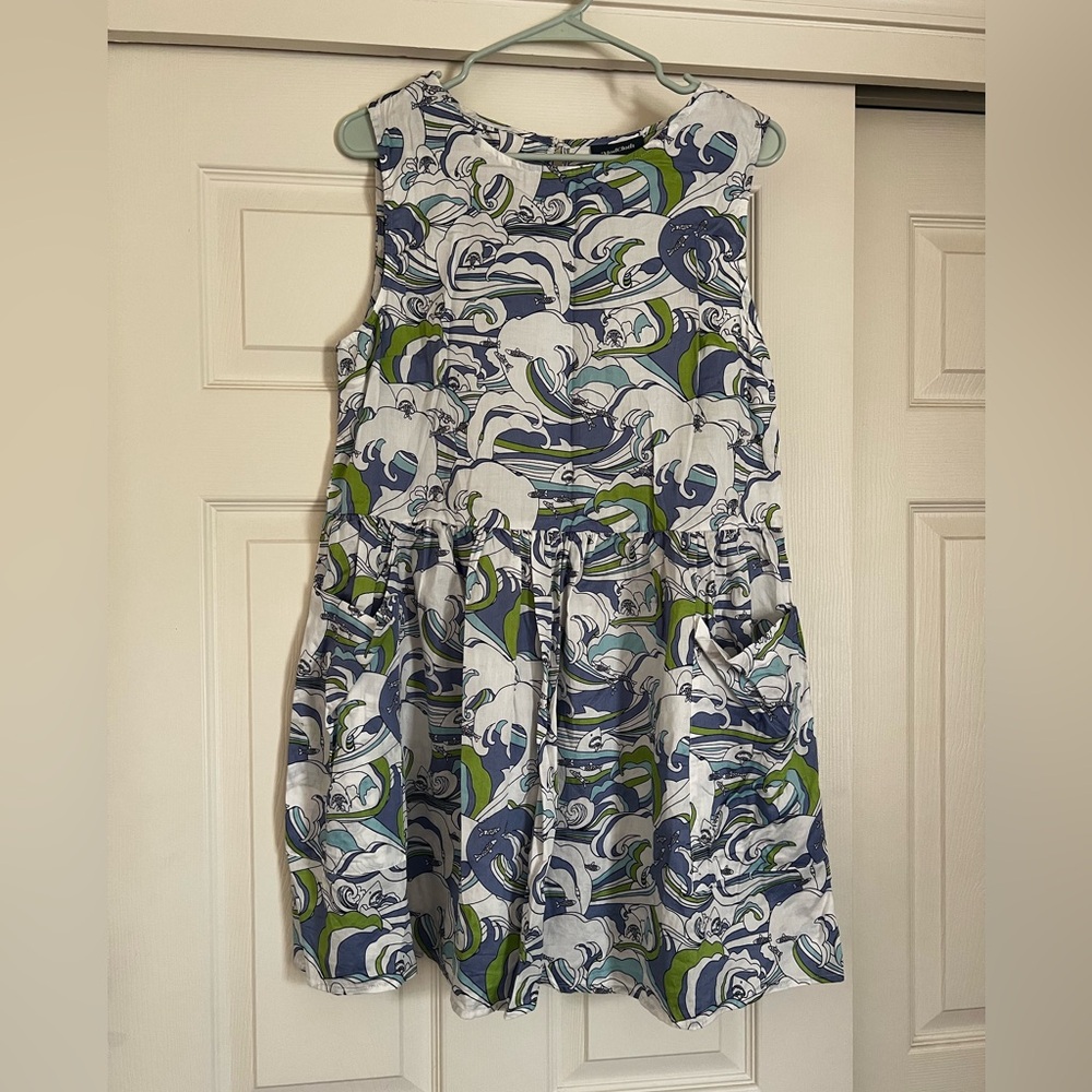ModCloth Adorable Shark Dress 100% Cotton